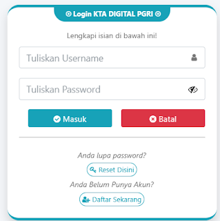 Register PGRI Sulsel - Persatuan Guru Republik Indonesia Cabang Sulsel